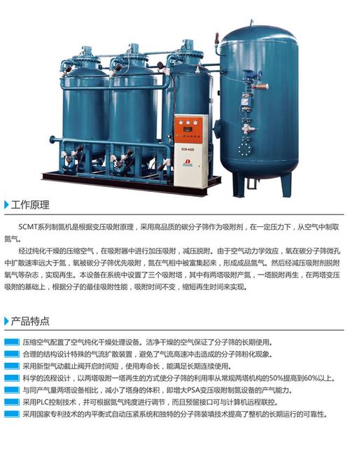 供应福建厦门沃尔格销售盛大品牌scmt型制氮机 工业空分设备